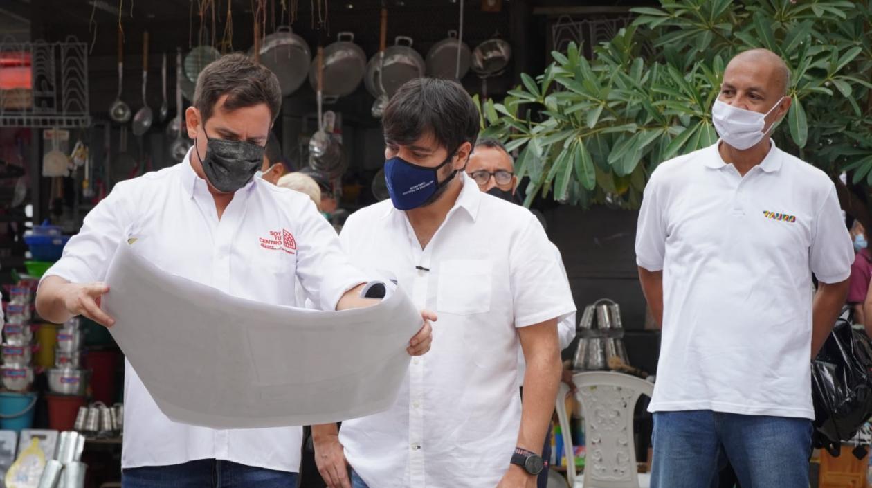 El Alcalde de Barranquilla, Jaime Pumarejo.