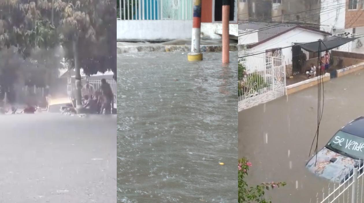 Imágenes de las emergencias.