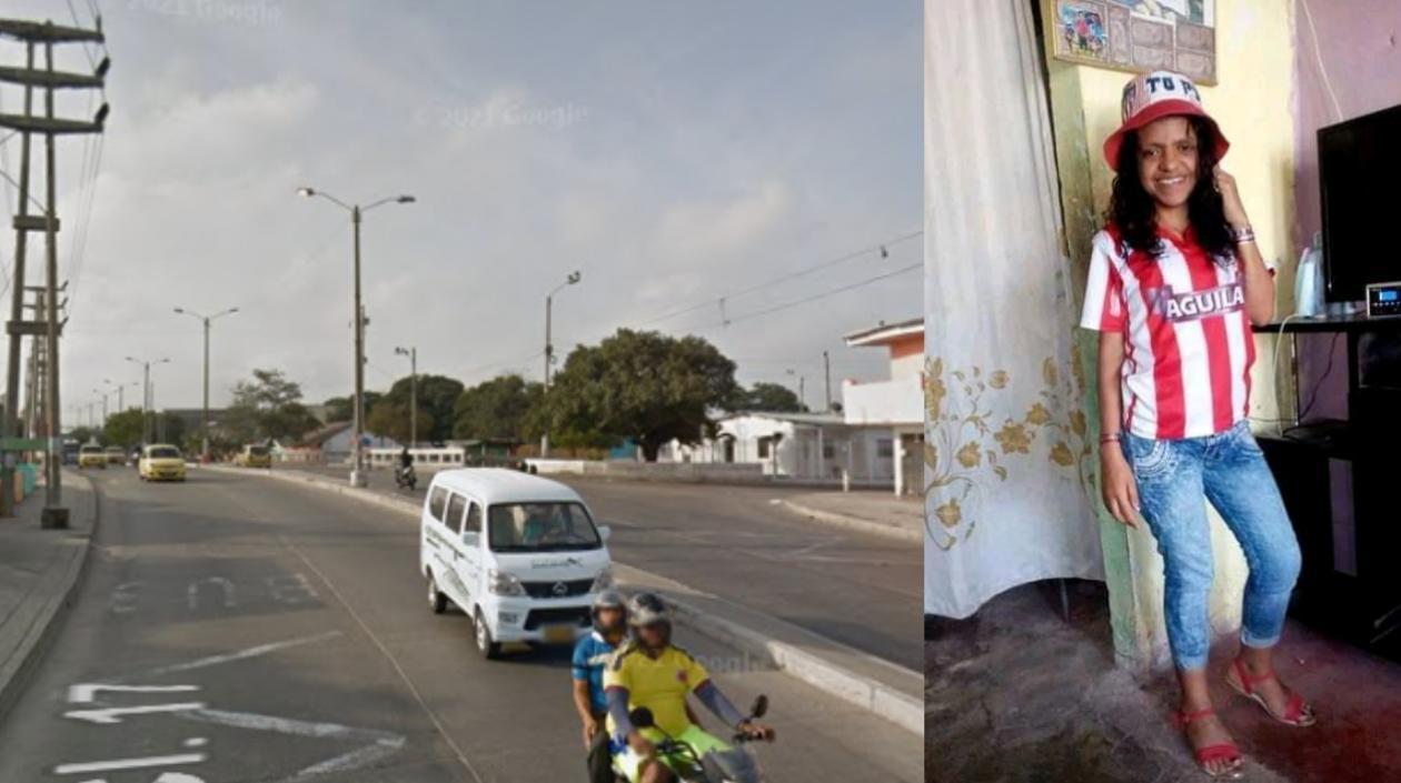 Marisol Severiche Delgado fue atropellada por el bus en la calle 17 con carrera 27. 