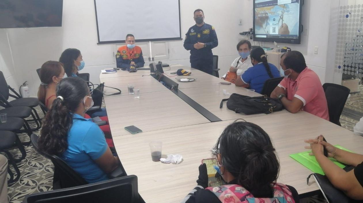 Dimar realizó capacitación al gremio marítimo.