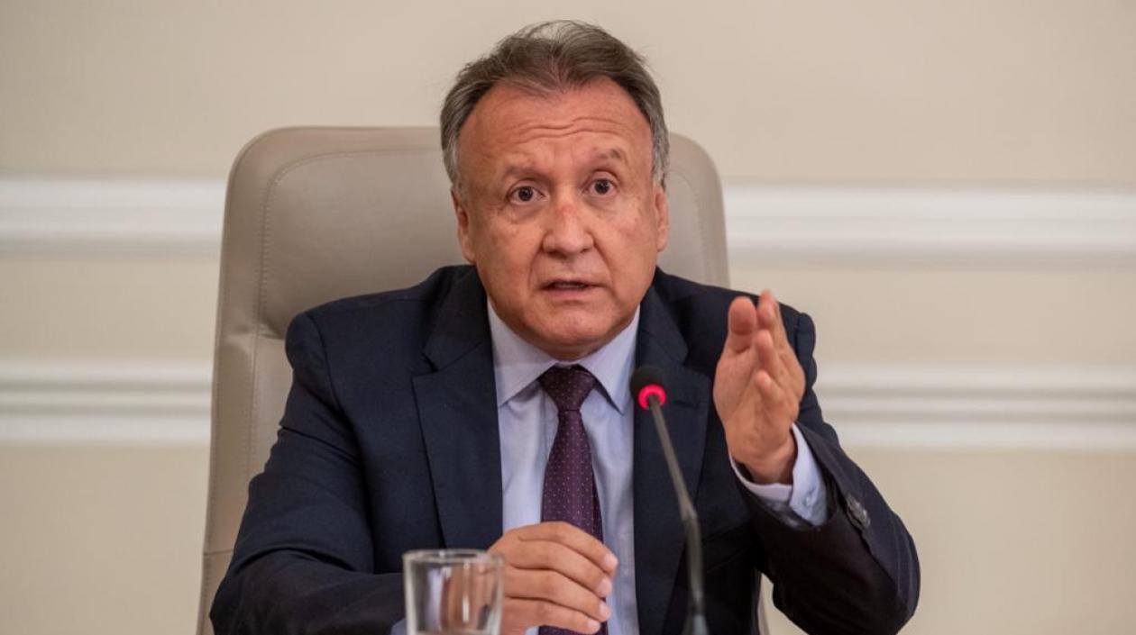 El Viceministro de Salud, Luis Alexander Moscoso.