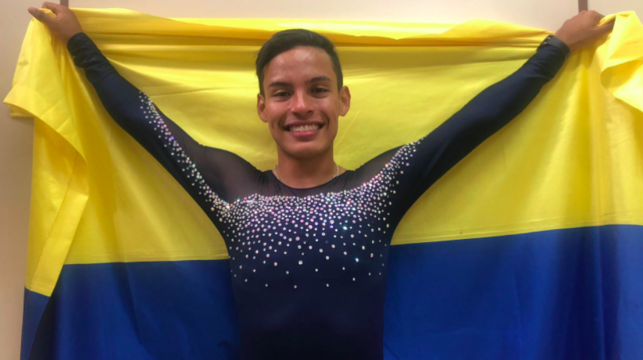 Bryan Carreño, campeón mundial de patinaje. 