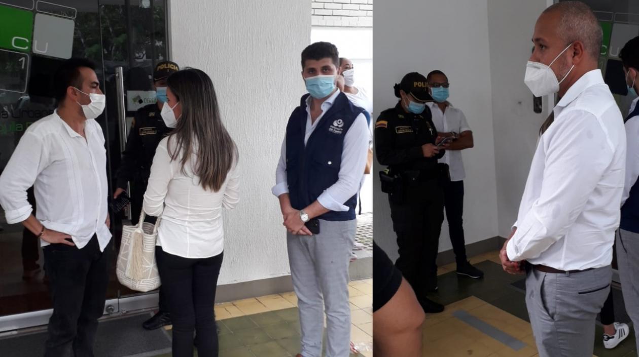 En la puerta se quedó la Super de Notariado, Goethny Fernanda García Flórez, en la saliente curaduría urbana 1.