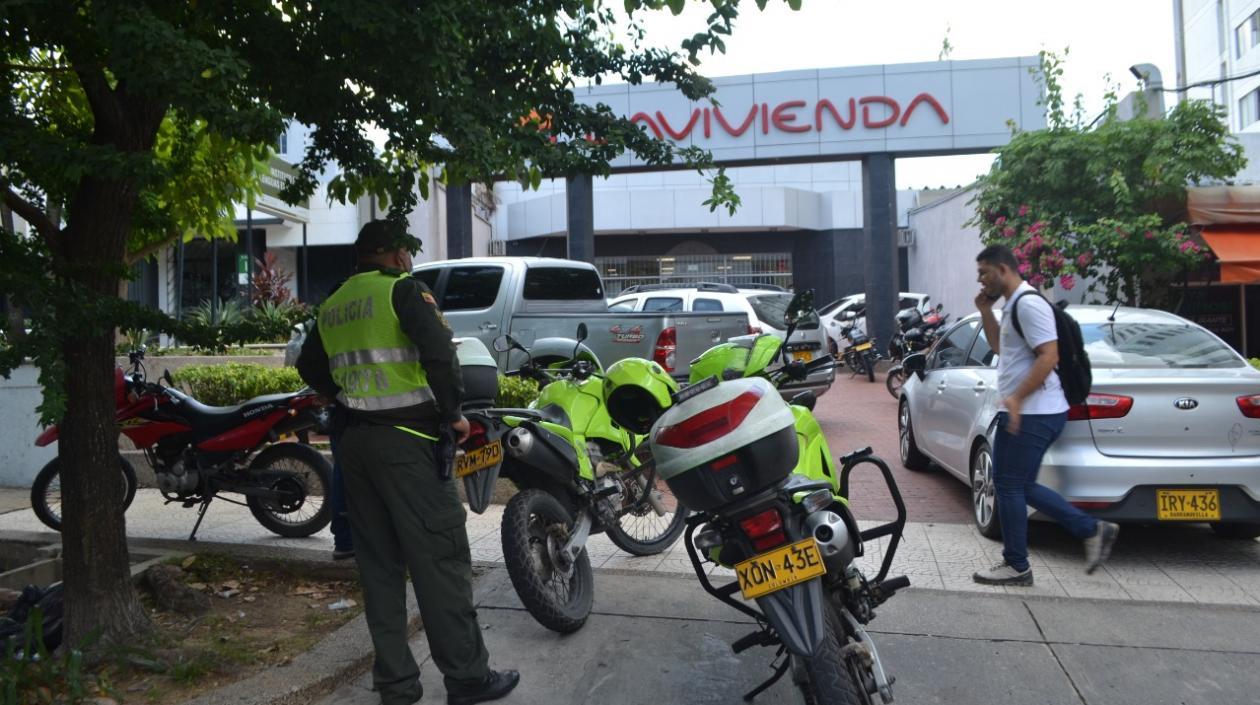 Davivienda de la carrera 54 con calle 55. 