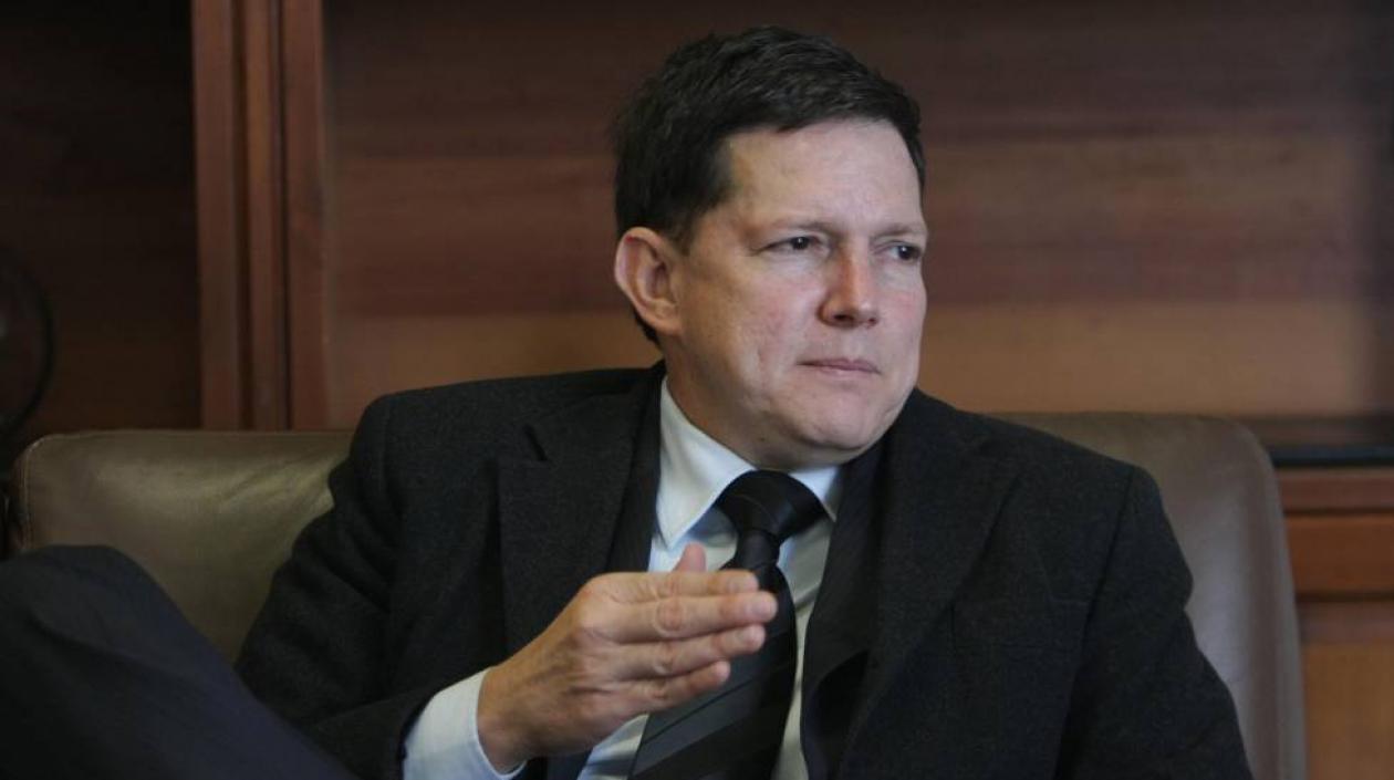 Ministro de Justicia, Wilson Ruíz. 