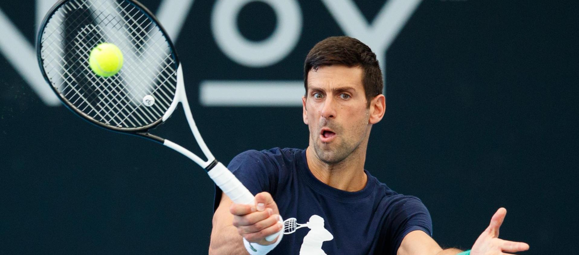 Novak Djokovic, tenista serbio.