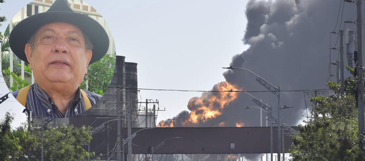 El presidente de la Asociación de Ingenieros Químicos del Atlántico, Oswaldo Del Castillo.