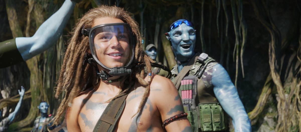 Escena de la película "Avatar: The Way of Water".