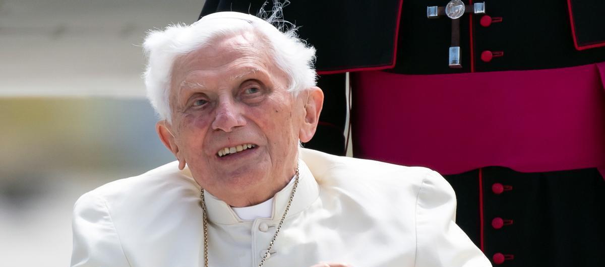 El Papa emérito Benedicto XVI.