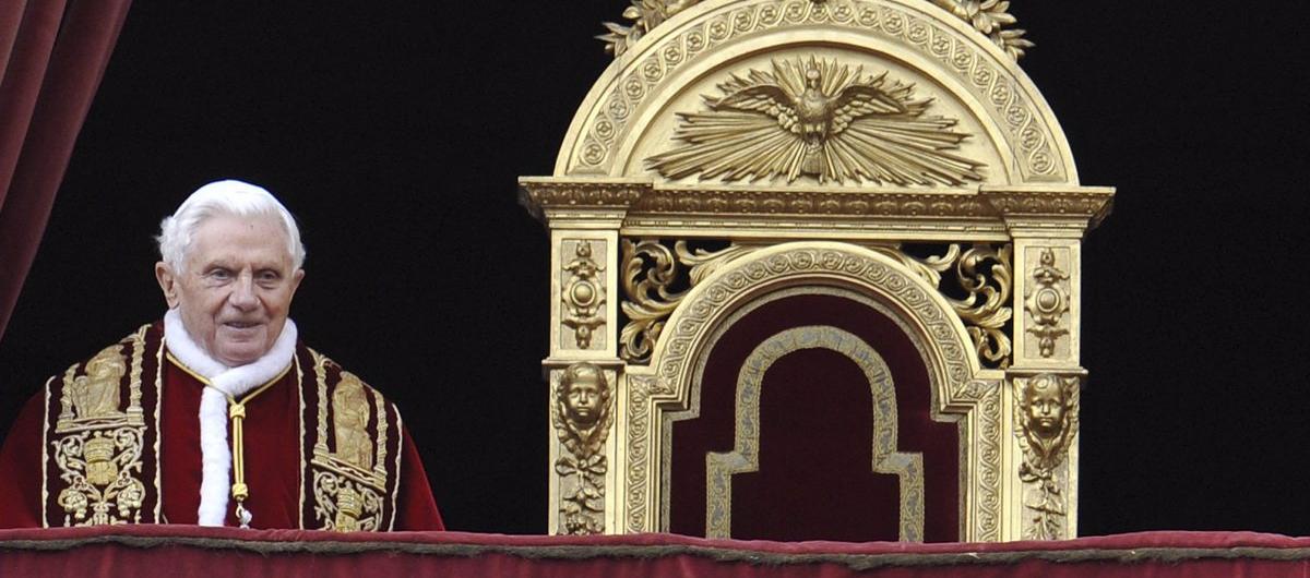 El Papa emérito Benedicto XVI.