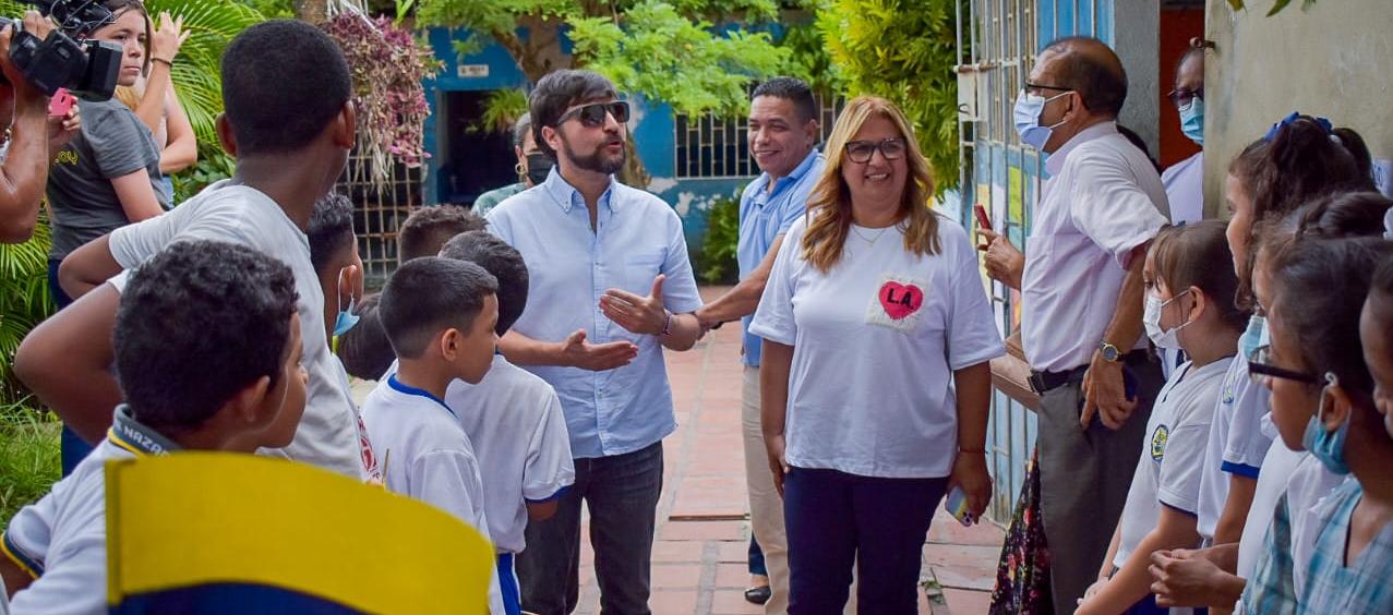 El Alcalde de Barranquilla, Jaime Pumarejo.