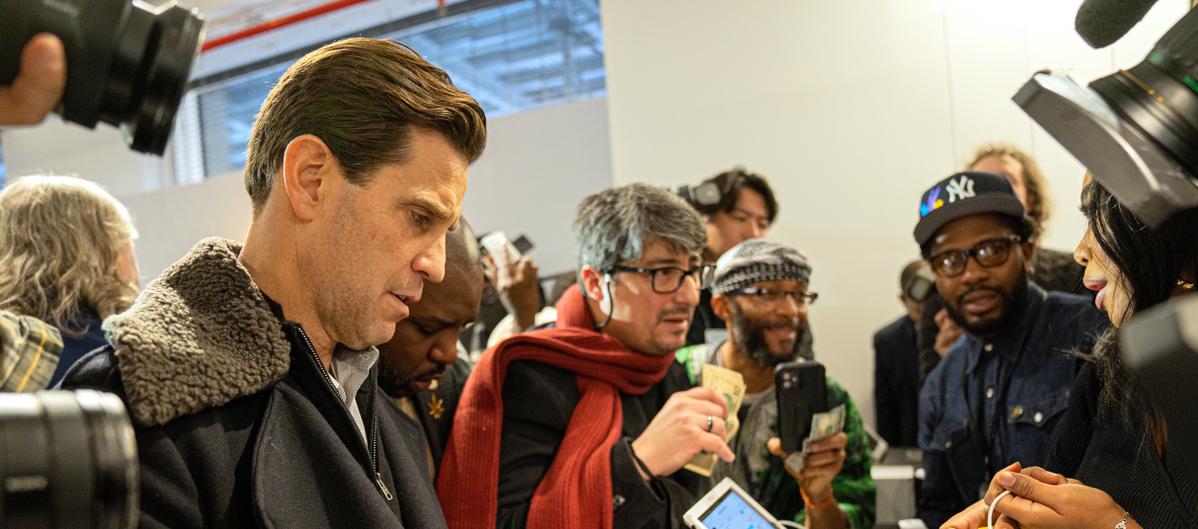 El jefe de Operaciones de la ONG Housing Works, Andrew Greene.