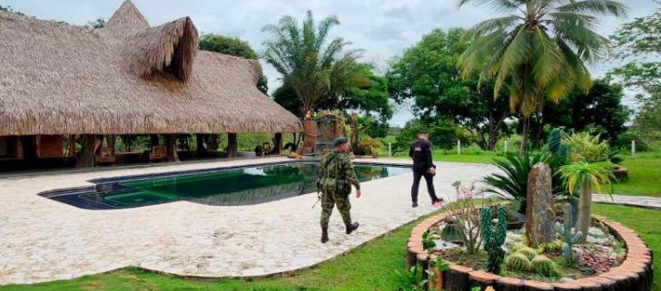 Uno de los bienes incautados por la Fiscalía.