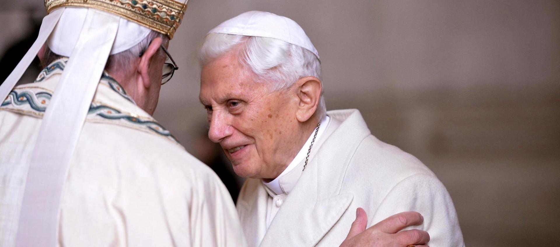 Imagen de archivo del Papa emérito Benedicto XVI.