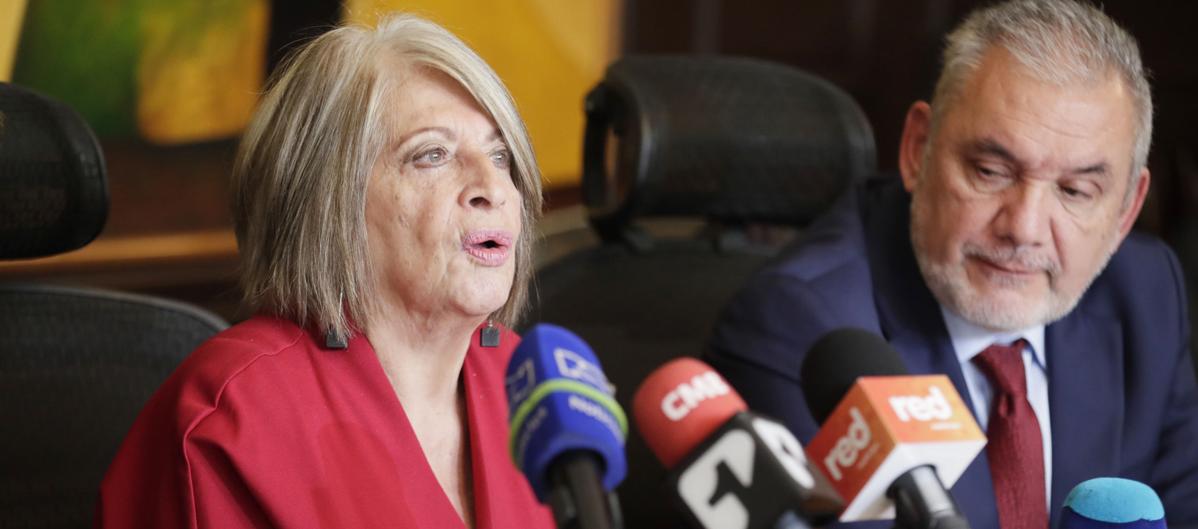 La Ministra de Agricultura, Cecilia López.