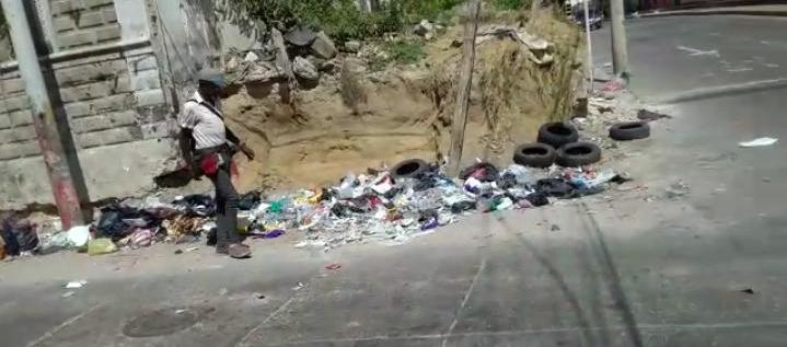 Lugar donde fue encontrado el bebé