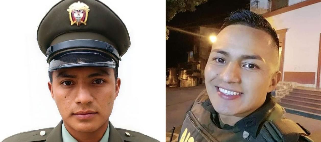 El patrullero Javier Palechor.