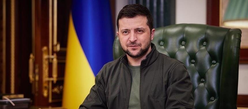 El presidente de Ucrania, Volodímir Zelenski.