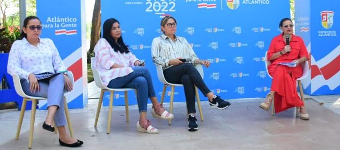 Los secretarios de la Gobernación del Atlántico en la rendición de cuentas.