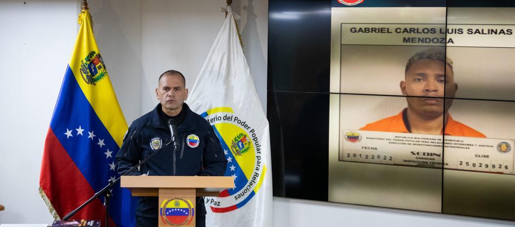 El ministro del Interior de Venezuela, Remigio Ceballos Ichaso.