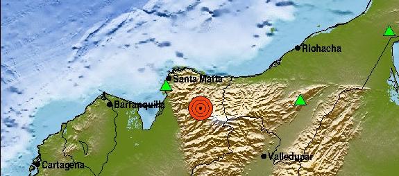 Sismo en Ciénaga
