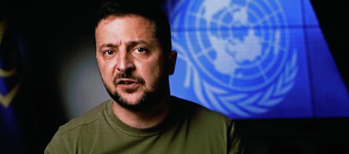 El presidente ucraniano, Volodímir Zelenski.