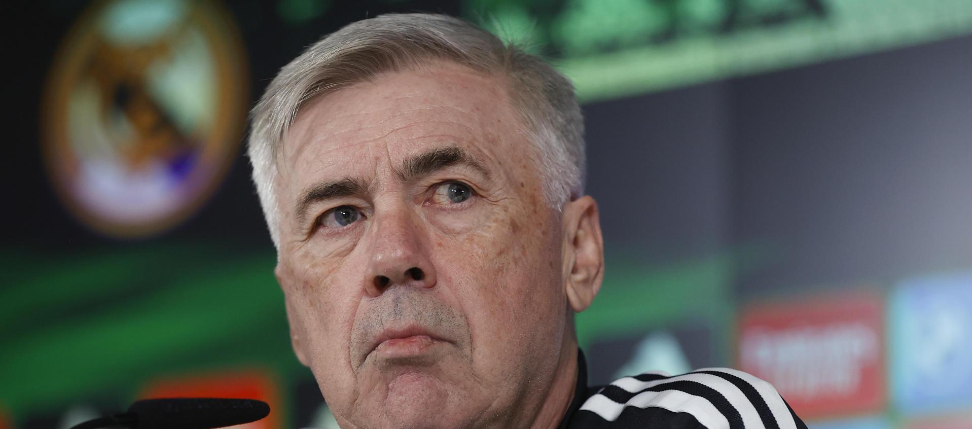 Carlo Ancelotti, entrenador del Real Madrid.