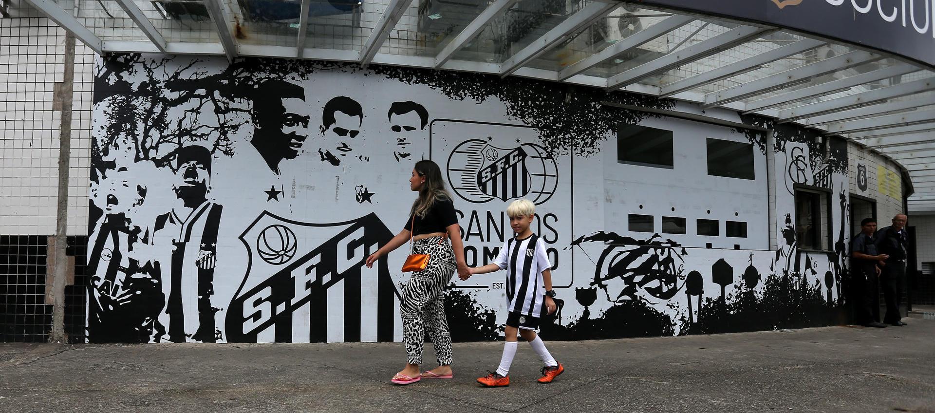 El estadio Villa Belmiro, la casa del Santos.