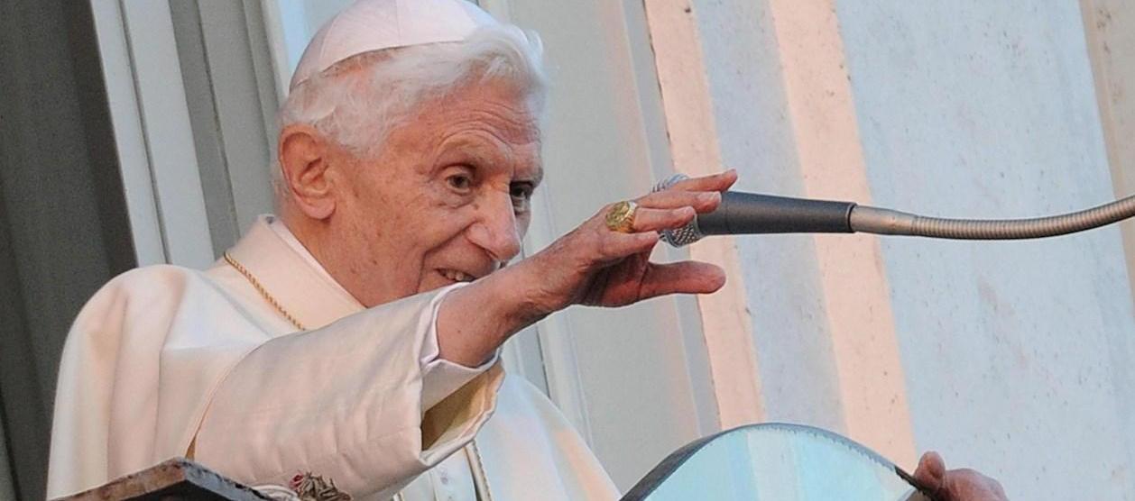 El Papa emérito Benedicto XVI.