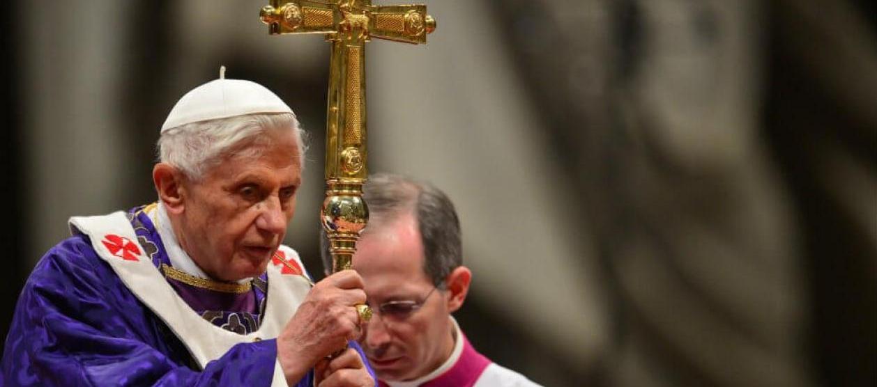 El Papa emérito Benedicto XVI.