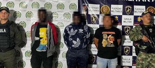 Capturados por la Policía.