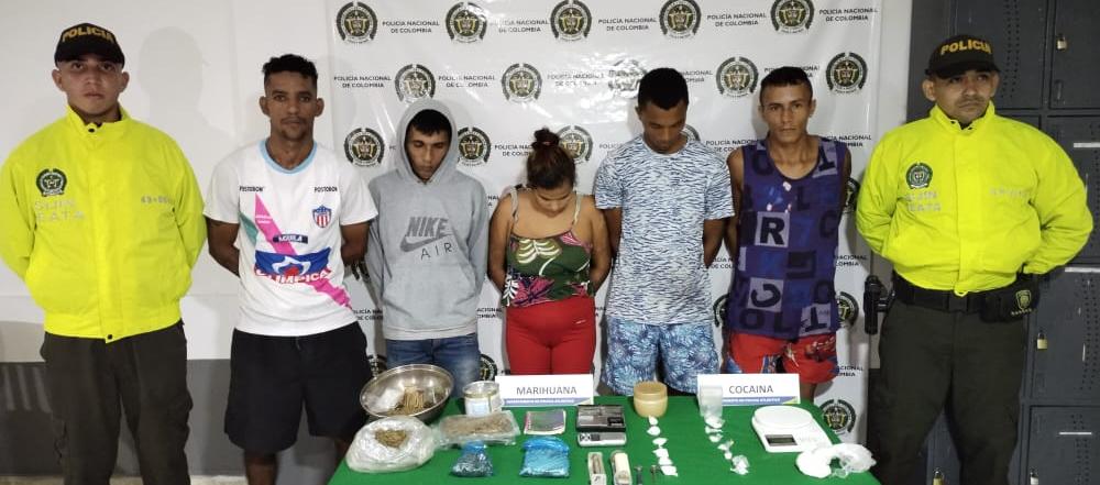 Capturados por la Policía.