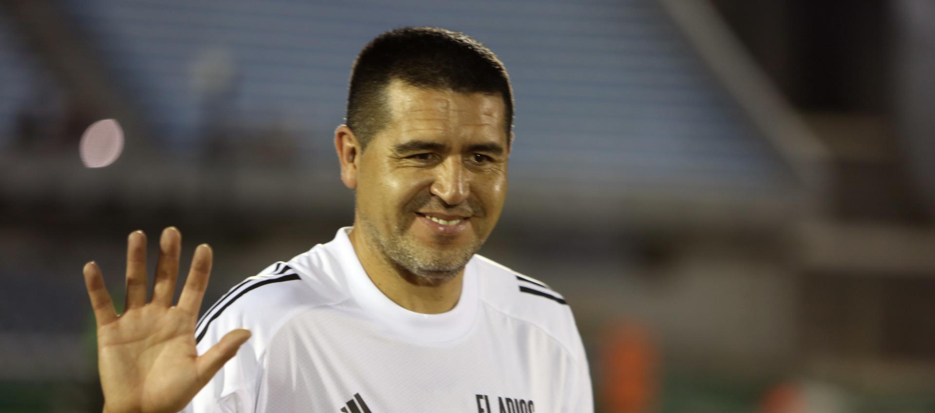 Juan Román Riquelme es el actual vicepresidente de Boca Juniors.