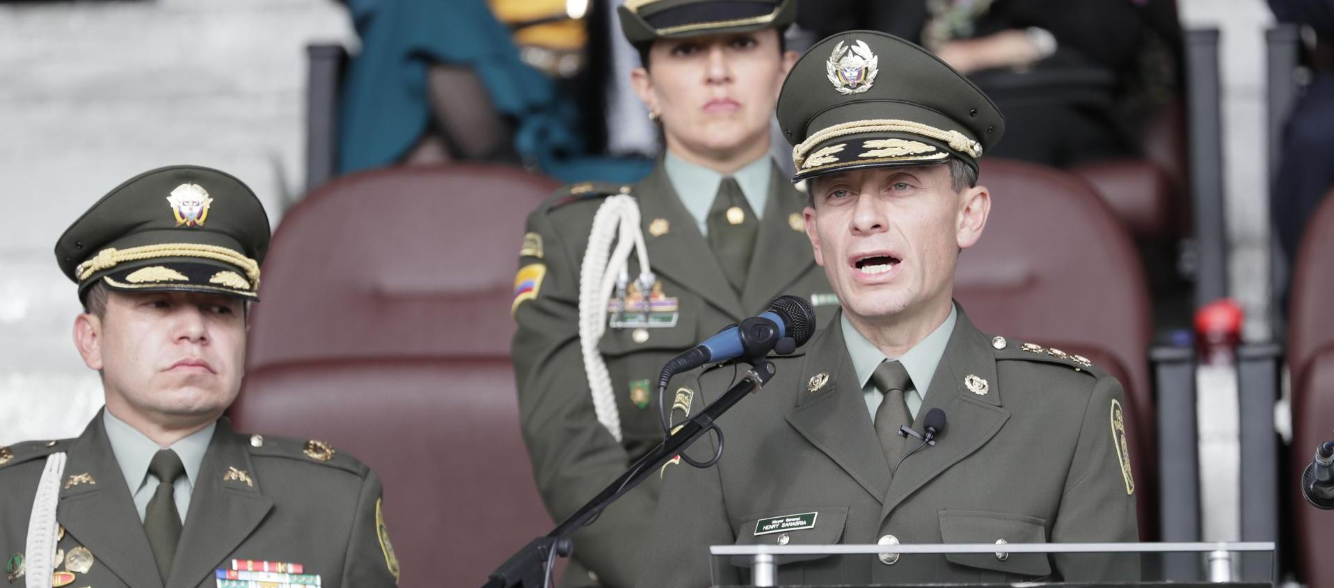 General Henry Sanabria, director de la Policía