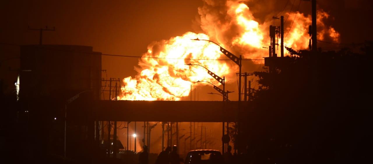 Imagen de la emergencia.