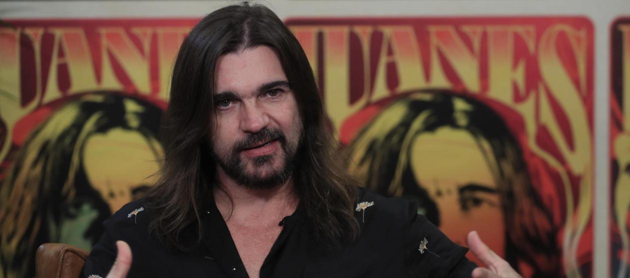 El cantante colombiano Juanes.