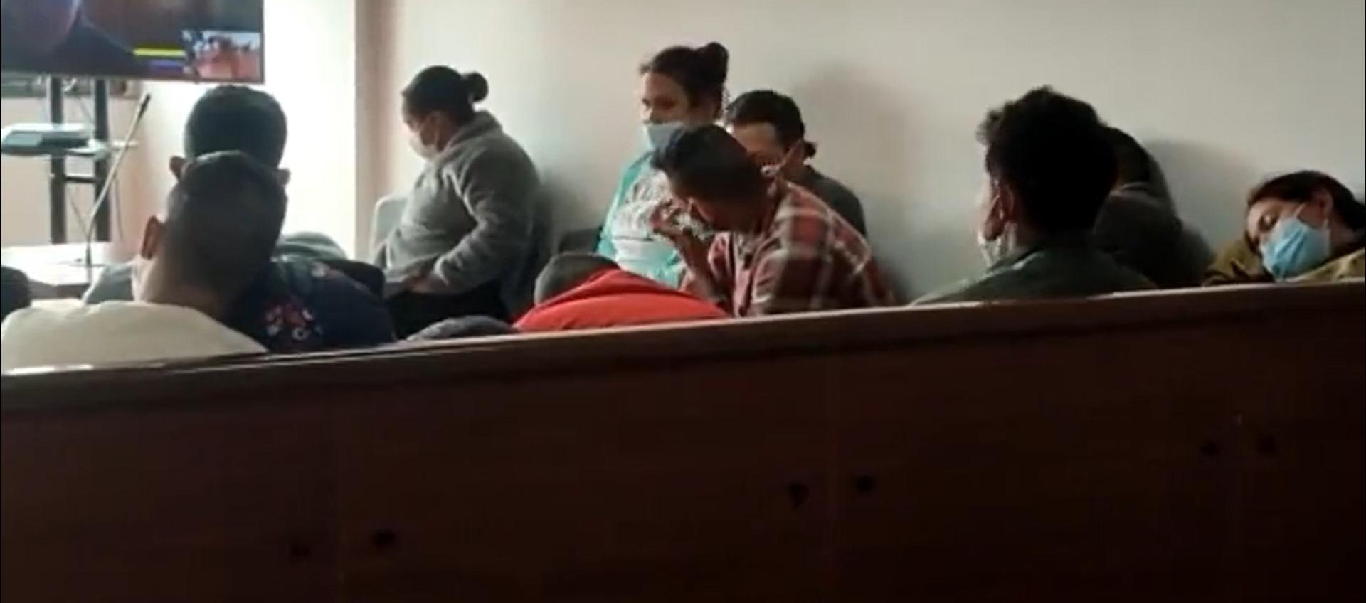 Presuntos integrantes de 'Los Camilos'.