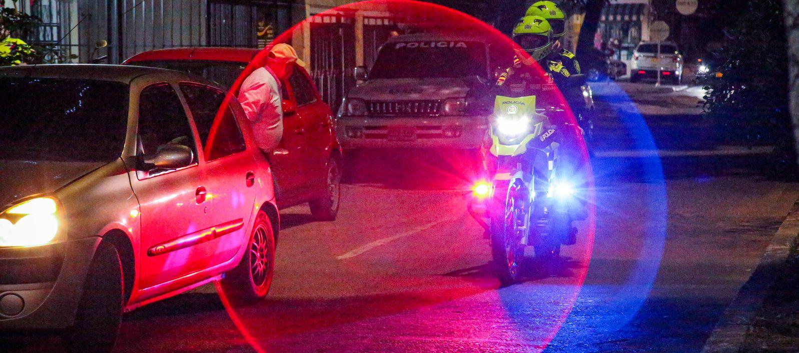 Patrullajes nocturnos de la Policía