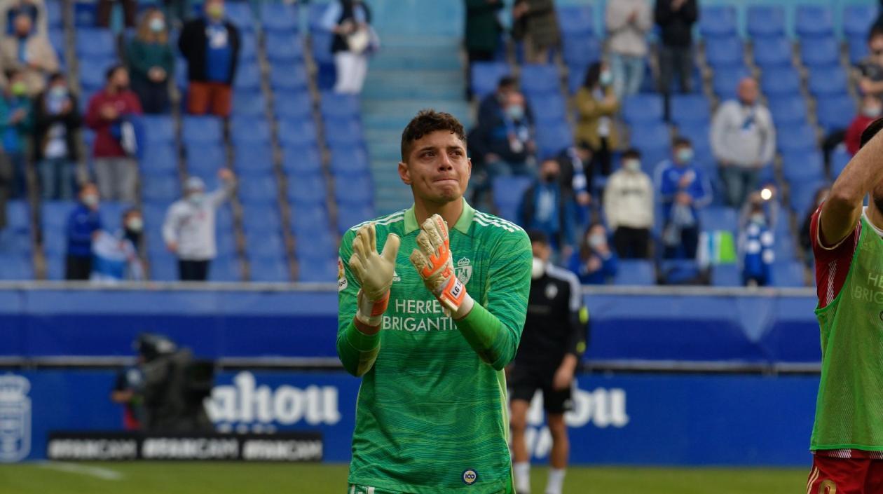 Lucho García, arquero barranquillero. 