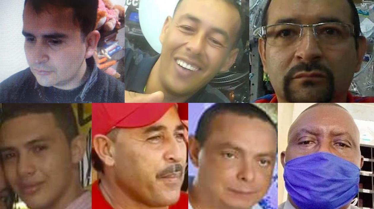 Helbert, Israel, Jesús, Moisés, Said, Álvaro, Javier