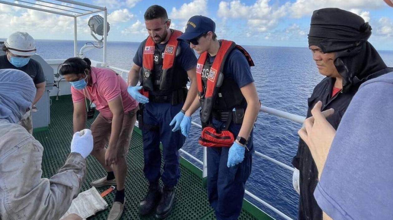 Rescate de cubanos en cayos de La Florida.