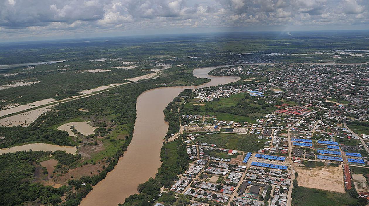 Imagen aérea de Arauca.