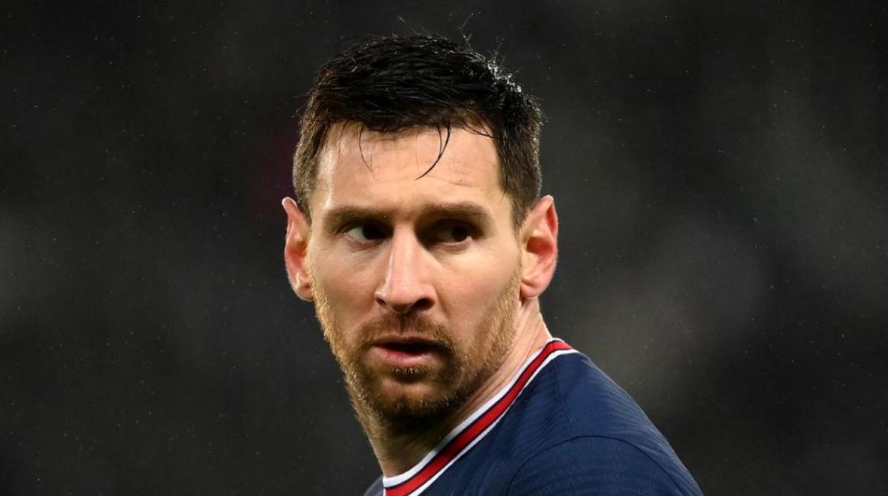 Lionel Messi, delantero argentino. 