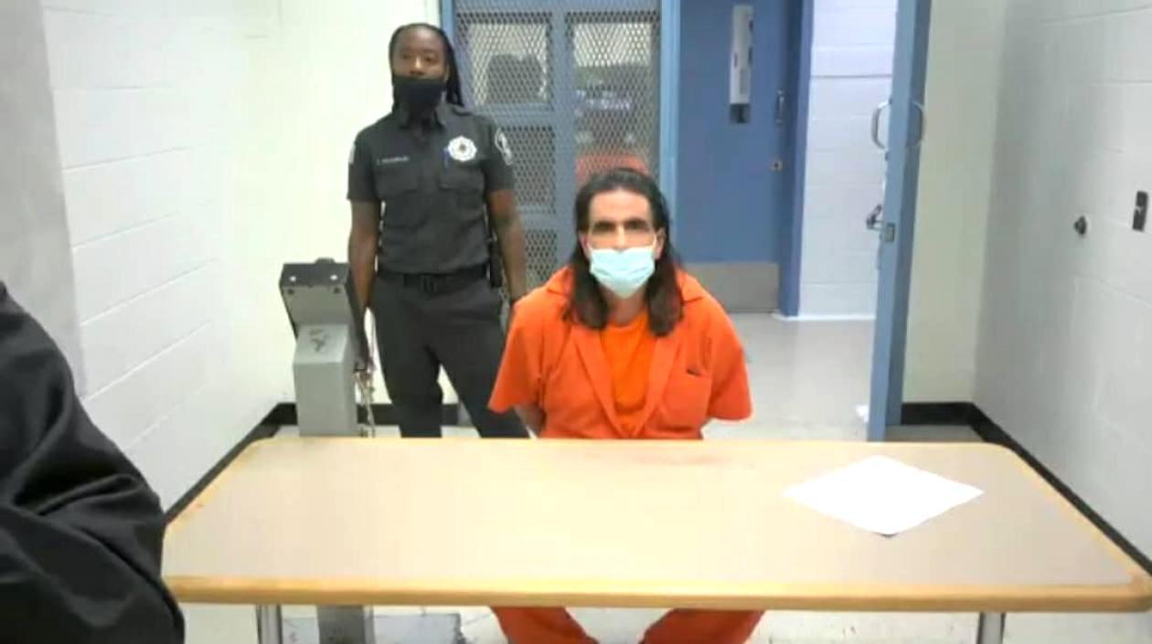 Alex Saab cuando compareció a su primera audiencia en Estados Unidos.