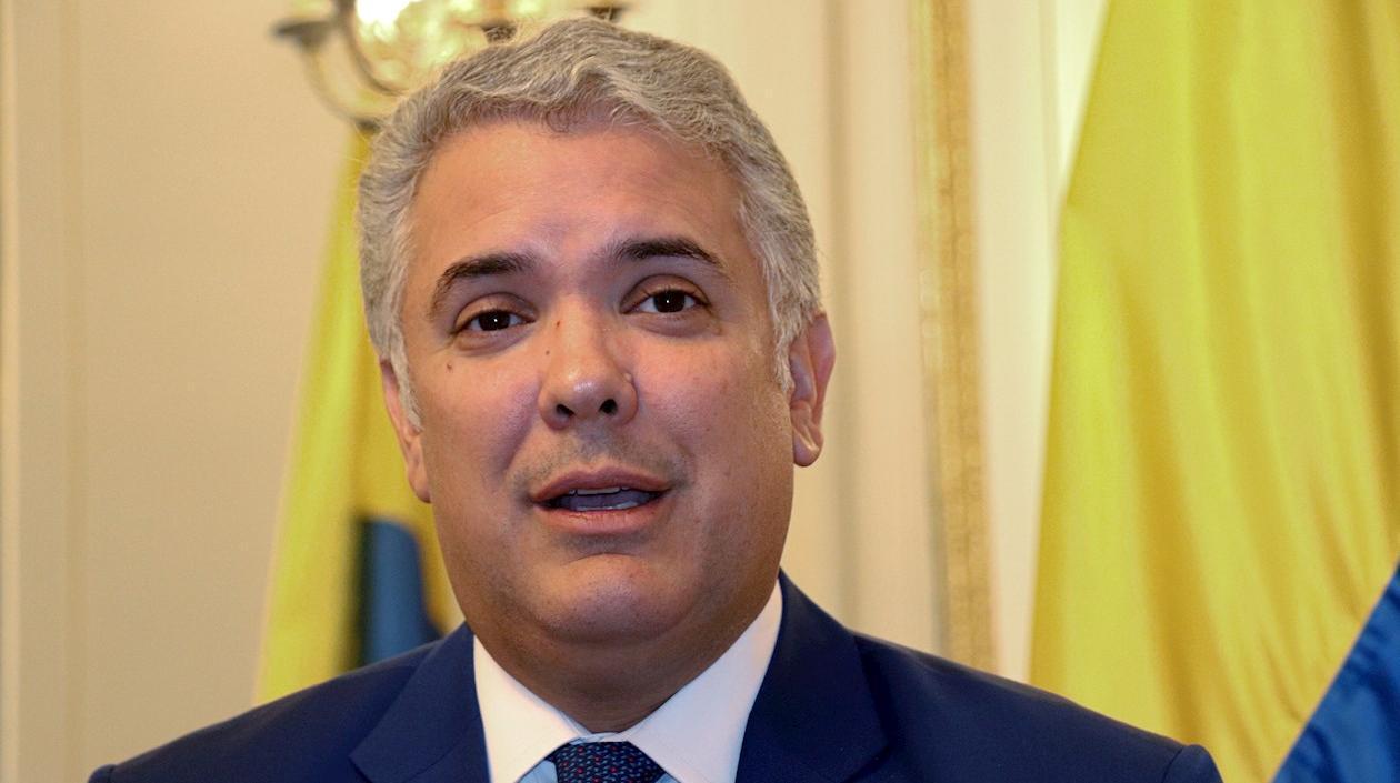 El Presidente de la República, Iván Duque.