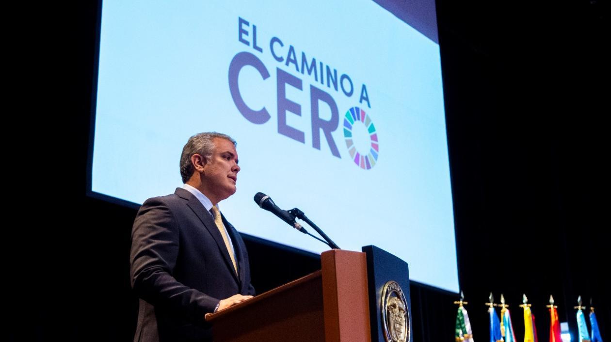 El Presidente de la República, Iván Duque.