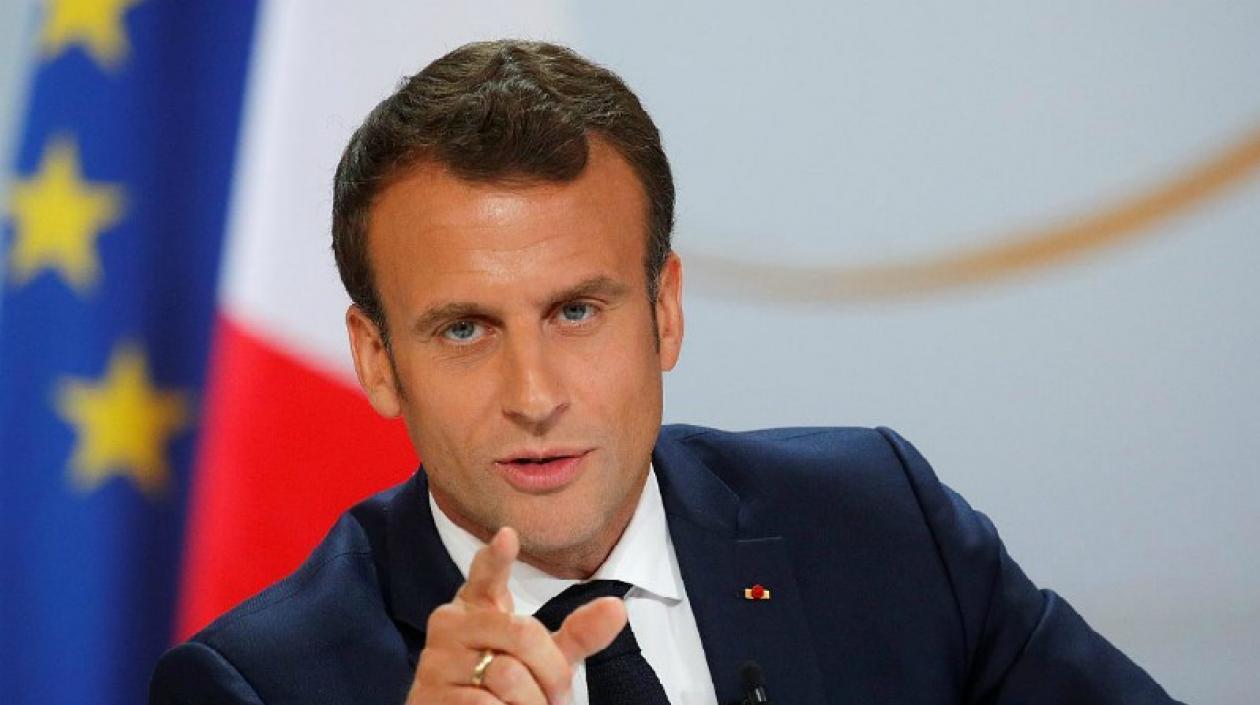 El presidente francés, Emmanuel Macron.