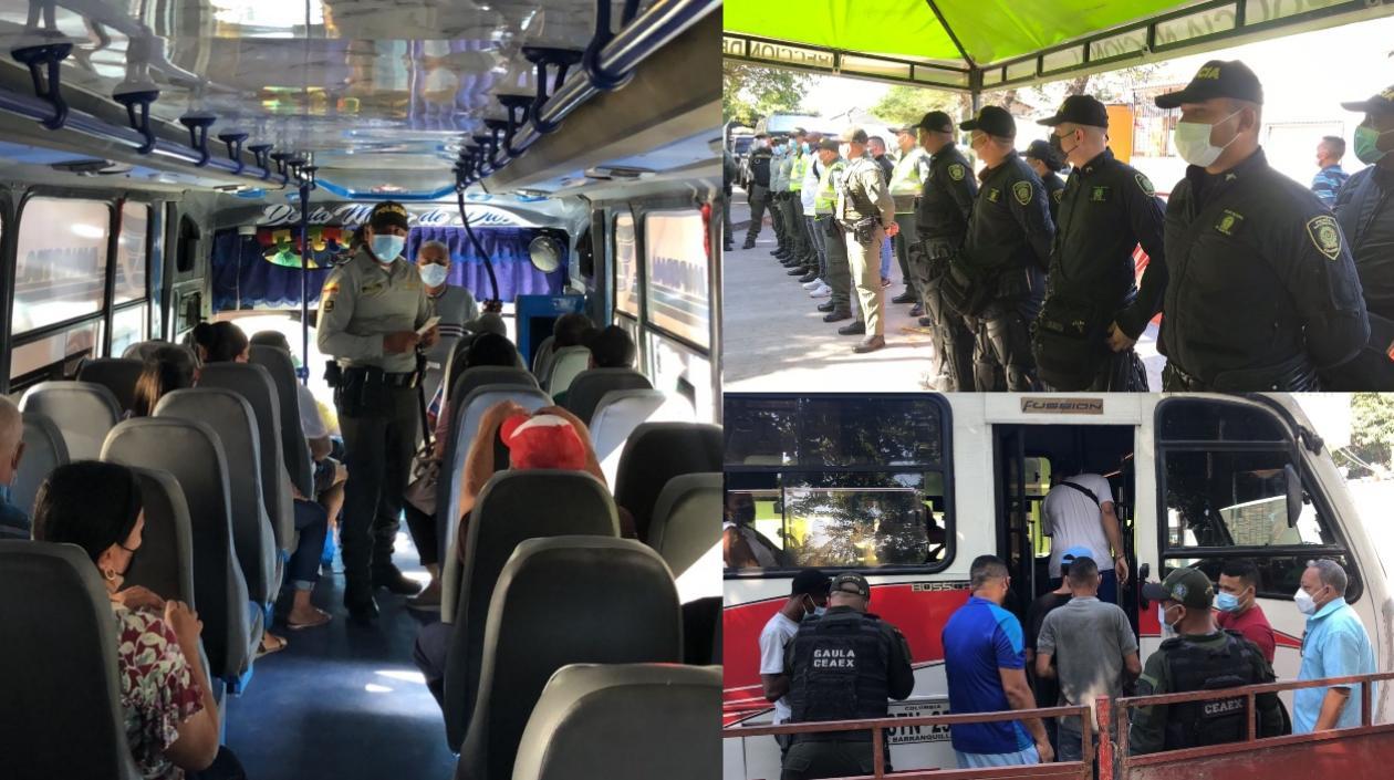 Estrategia de la Policía. 