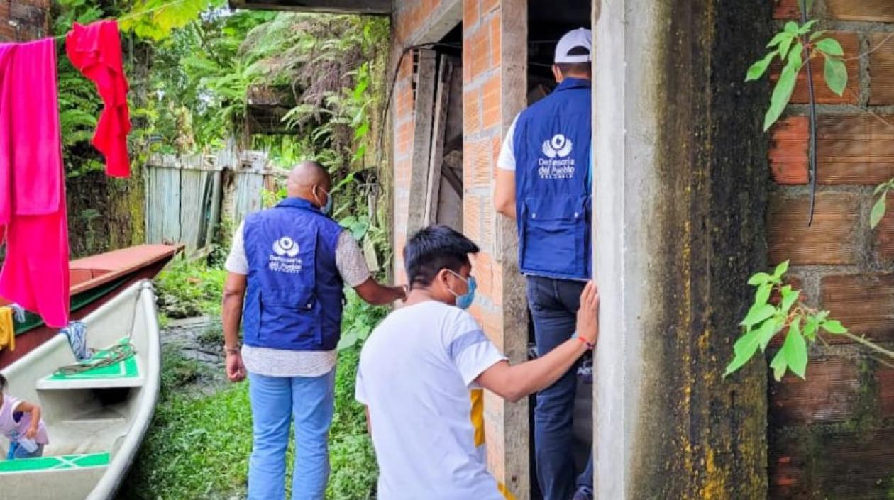Familias desplazadas no han recibido atención en salud ni alimentos.