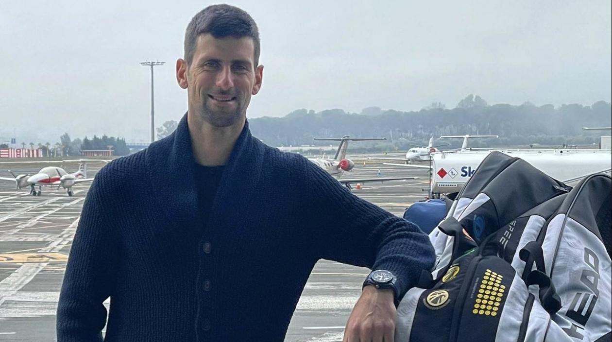 Novak Djokovic, tenista serbio. 